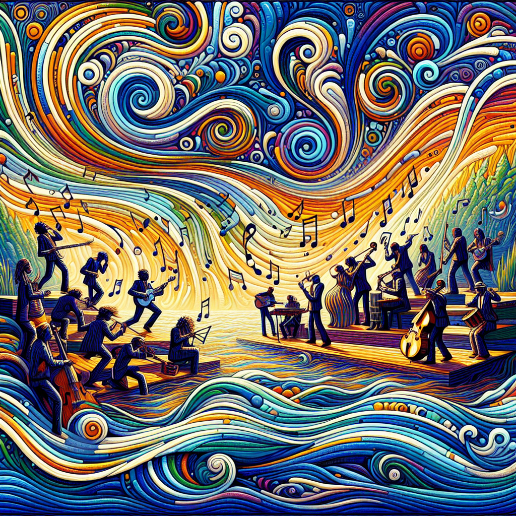 Why did the lake start a band? Because it had a lot of good “current” flow!