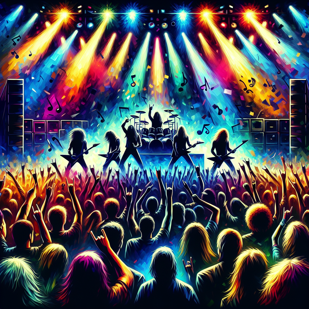 Why did the metal concert get promoted to VIP? Because it really knew how to rock the heavy metal scene!