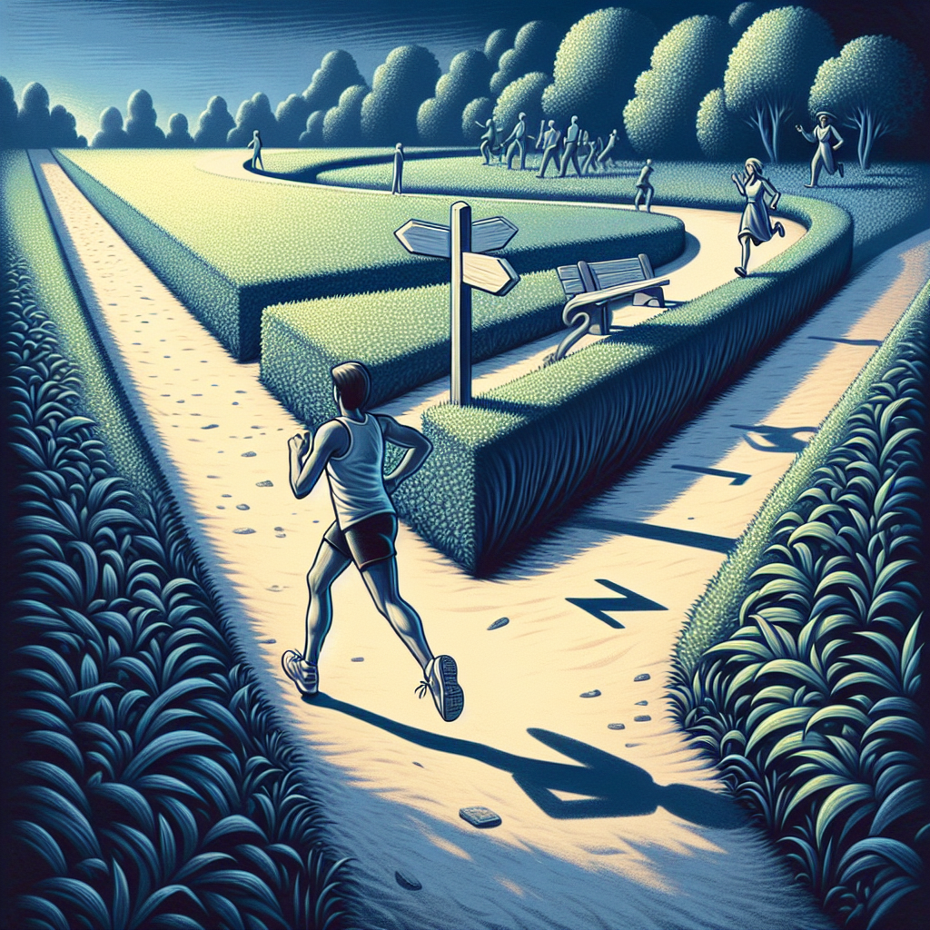 Why did the runner refuse to take a shortcut? Because the runner always likes to stay on the ‘runner path’!