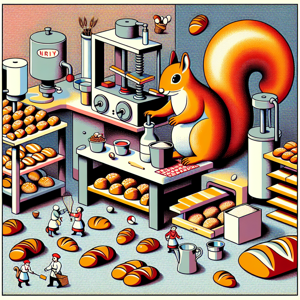 Why did the squirrel start a bakery? Because it wanted to make a little “squirrel bread” to stash for later!