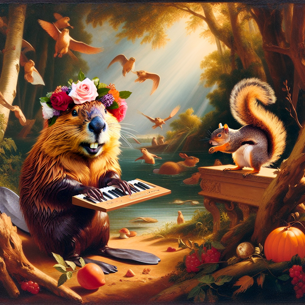 Why did the beaver break up with the squirrel? Because it found a tit-bit too much to handle!